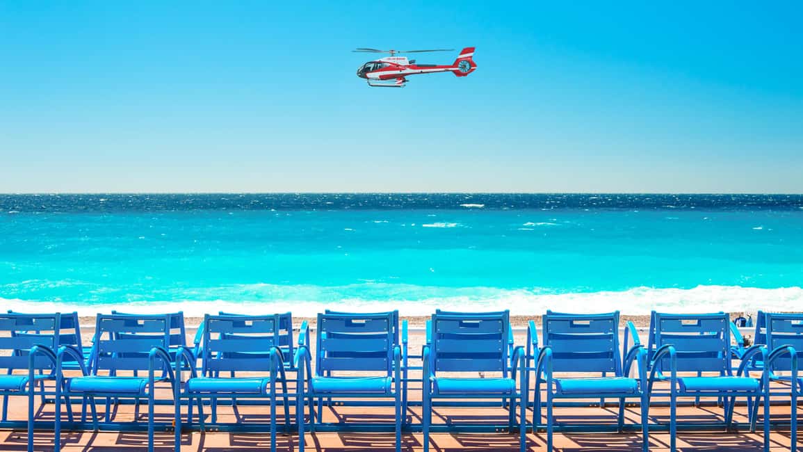 20-minute panoramic flight from Nice - Key highlights for this Nice-to-Monaco helicopter panorama