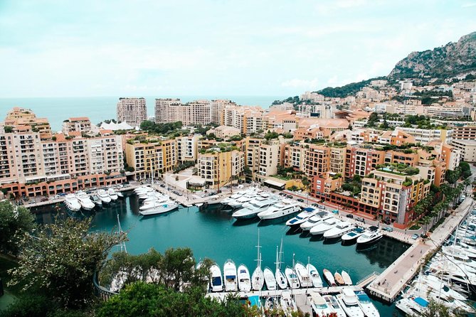 Antibes, Cannes, Eze village, Perfume Fragonard, Monte Carlo-Monaco - The Middle Corniche photo stop into Eze: views first, then narrow streets