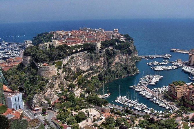 Eze Monaco Monte Carlo - Monaco Grand Prix Area: Cathedral Rock and the Princely Palace Views
