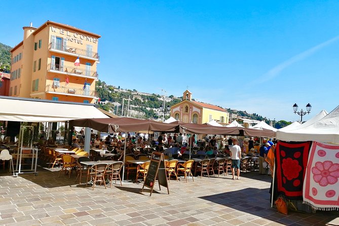 Fantastic Villefranche's Bay & Cape - E-Bike Tour from Nice - Villefranche old town: stairways, Rue Obscure, and sea views at every turn