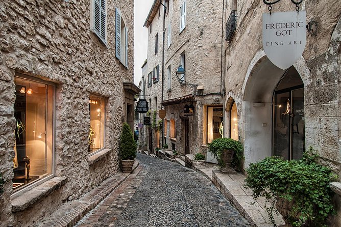 French Riviera Full Day Shared Tour from Nice - Eze (Vieux Eze) and Fragonard: The Cliff Village Stop People Remember