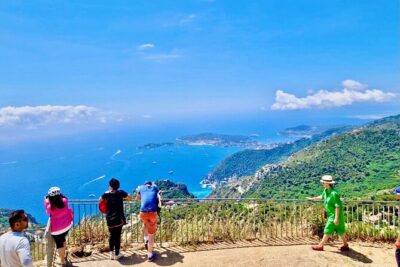 French Riviera Grand Panoramic E-Bike Tour - How the route works: the big uphill, the long coastal payoff