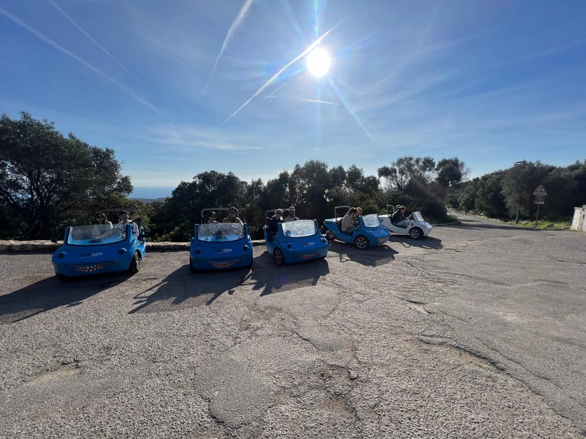 French Riviera Guided Tour by Exclusive Open Top Car - Cap Ferrat: sea-air time with a drink, plus the option to swim