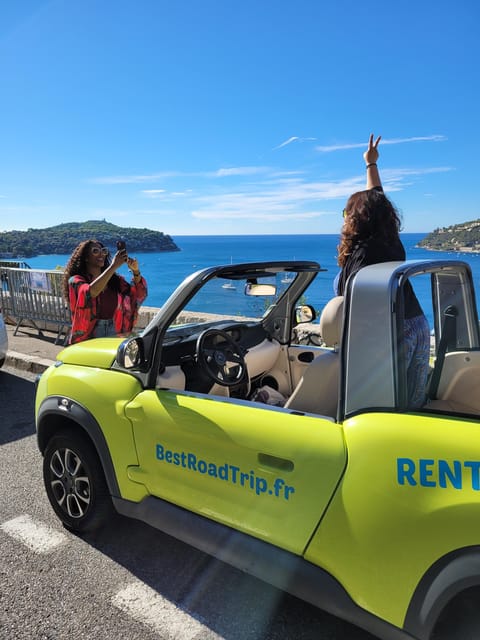 From Nice: Drive a convertible along the coast and visit Èze - Èze Village Walk: Medieval Streets Plus the Exotic Garden Choice