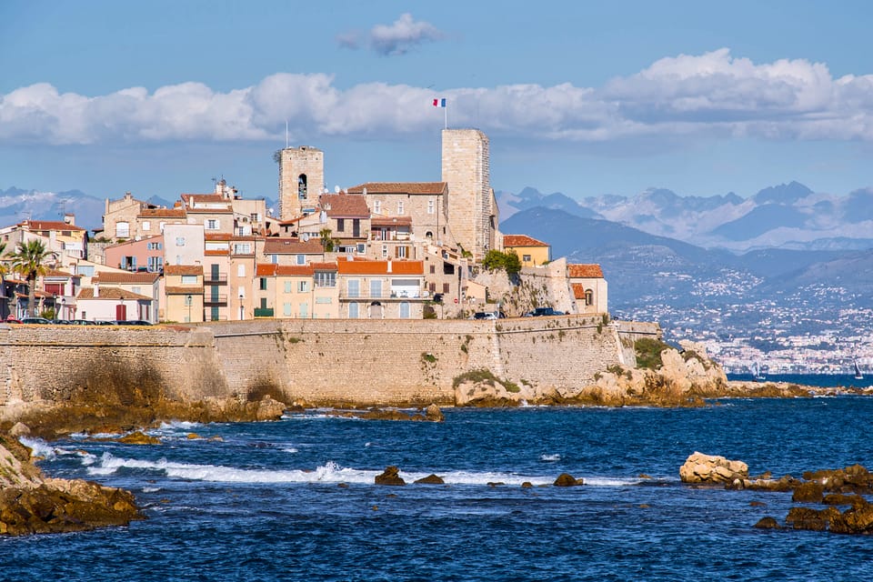 From Nice: Full-Day Best of the Riviera - Antibes: marina views, artist’s shops, and the ramparts angle
