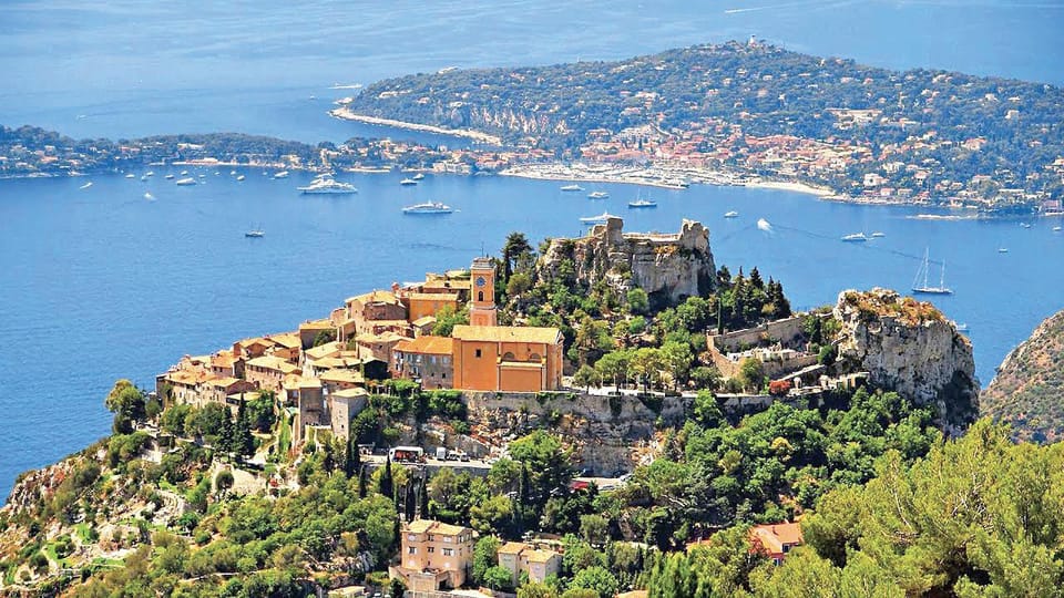 From Nice: half-day to Monaco, Monte-Carlo and Eze - Eze village and the free Fragonard perfume factory stop
