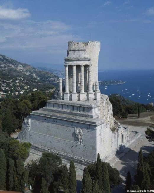 Italian Market San Remo, Menton & La Turbie - La Turbie’s Trophée d’Auguste photo stop: the Roman payoff with Monaco in sight