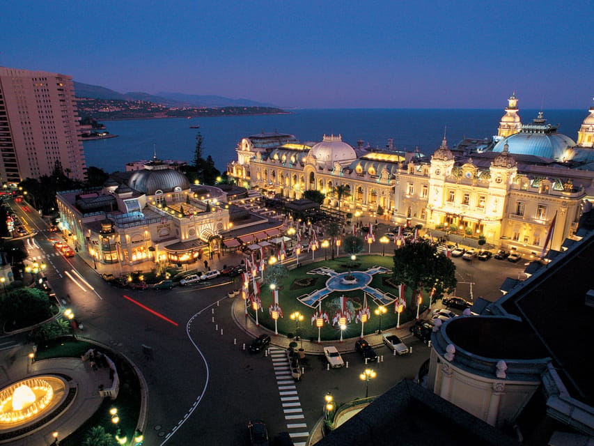 Monaco and Monte-Carlo by Night with Private Driver/Guide - Monte Carlo Free Time: Casino Interior and Table Games With a James Bond Feel