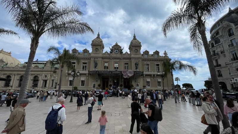 Monaco majesty: private tailor-made tour from nice - Monte Carlo Casino square and the Formula 1 circuit feeling