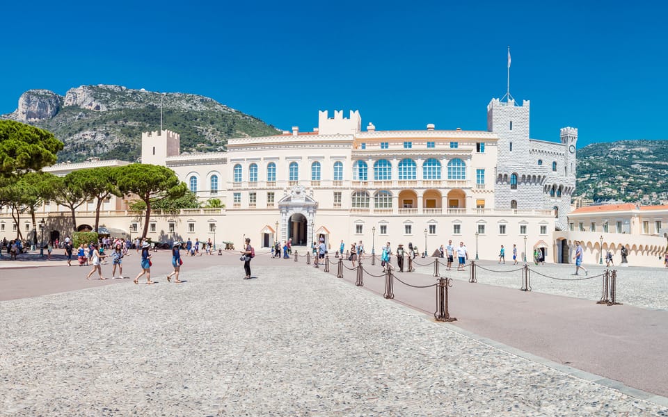 Nice/Cannes: Monaco, Monte-Carlo & Eze Village Private Tour - Monaco old town and the Prince’s Palace square