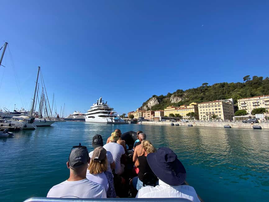 Nice: Coastline Boat Cruise to Monaco - Swim Breaks and Snorkel-Style Moments: Bring What You Need