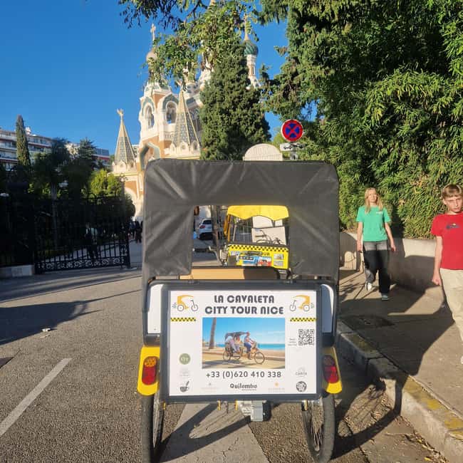 Nice: Electric Rickshaw City Tour with Local Guide - From the Marina to Garibaldi Square: symbols of Nice’s mixed life