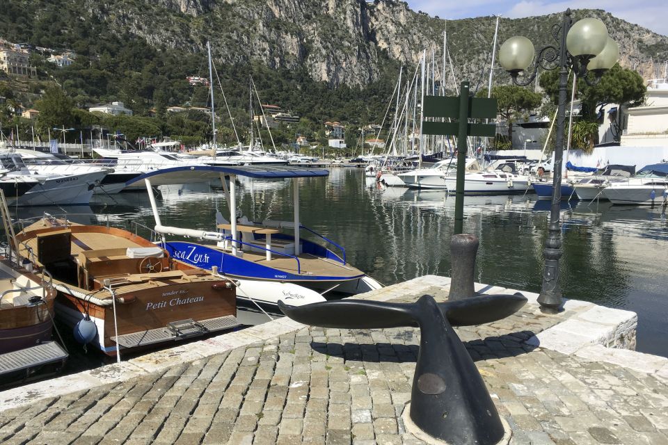 Nice: Private French Riviera Solar Boat Cruise - Saint-Jean-Cap-Ferrat: Villa Rothschild Territory from the Water