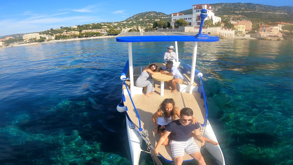 Nice: Private French Riviera Solar Boat Cruise - Eze Village: A Summit Town You Can Actually Appreciate