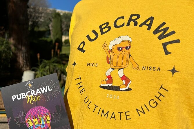 Nice: Pub Crawl Yellow – Social Bars, Games & VIP Club Entry - 305 Vice Club after 1am: the late push near Old Nice and Place Masséna