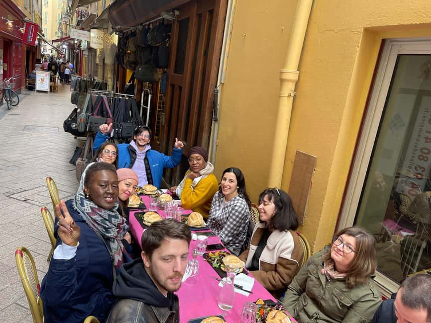 Nice: Segway Tour with Food Tasting experience - The food tasting: pissaladière and tourte de blettes, explained