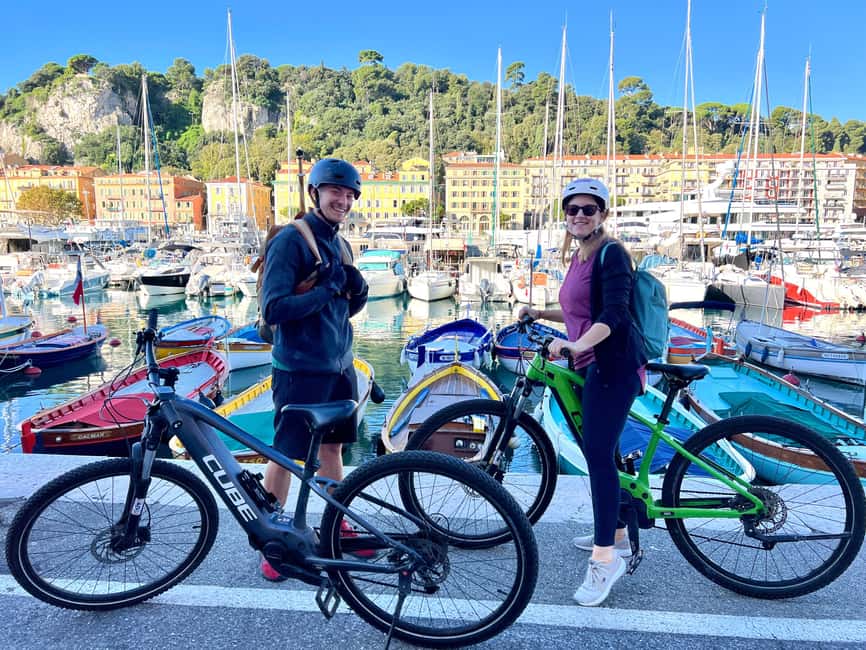 Nice: Villefranche-sur-Mer E-Bike and Paddleboard Tour - Villefranche-sur-Mer break time: beach first, then SUP