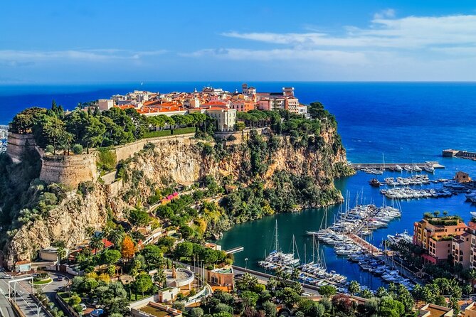 PRIVATE TOUR: departure of cruises: Eze, Monaco, Monte Carlo - Monaco: gardens, cathedral, casino energy, and the F1 effect