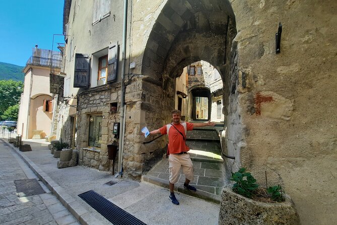 Tour with the Mountain Train, Trek to Mystic Forest and Castle - Annot: troglodyte caves, mystical forests, and panoramic stops